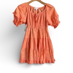 &Merci Coral Boutique Dress  SMALL New!